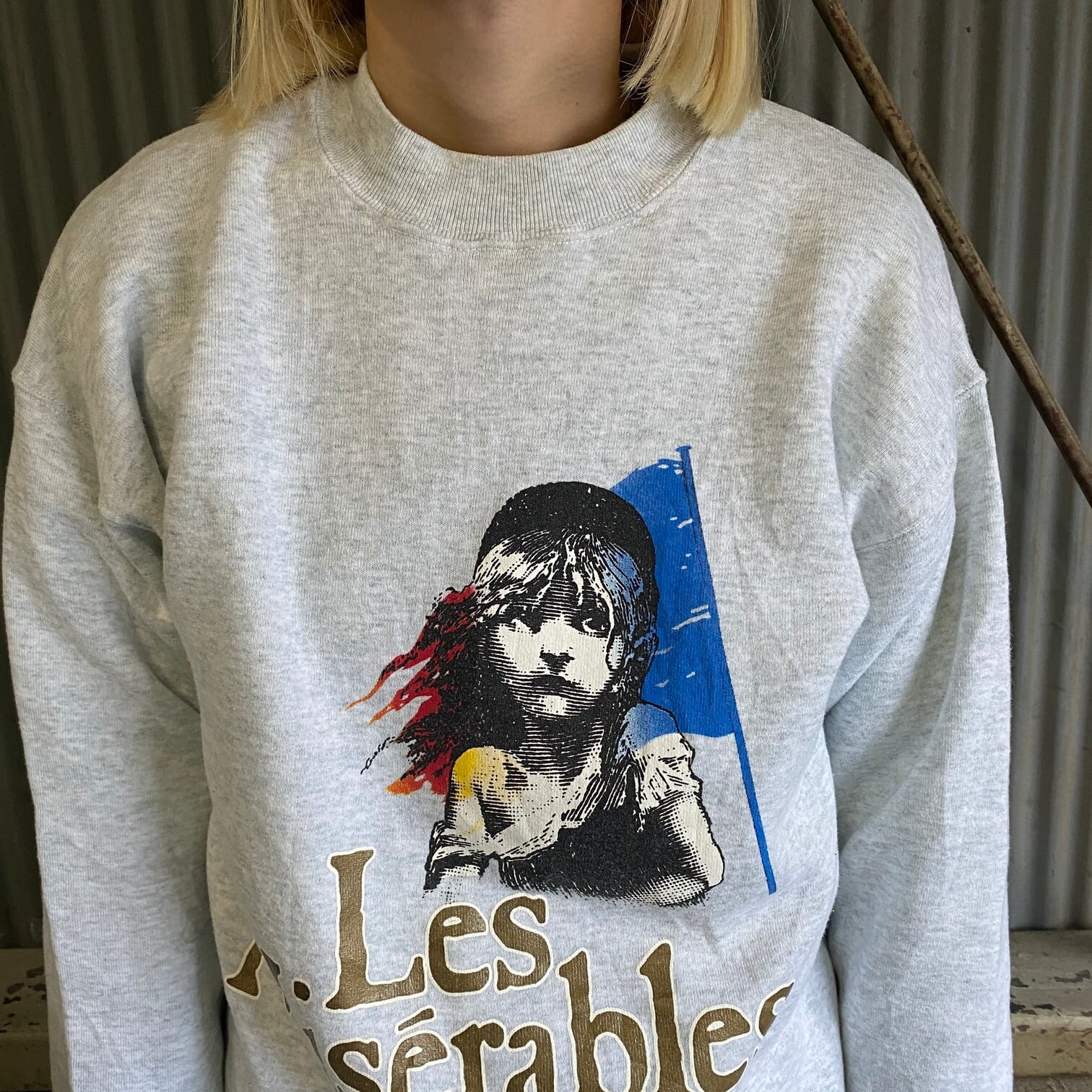80年代 Les Miserables レ・ミゼラブル プリントスウェットシャツ ...