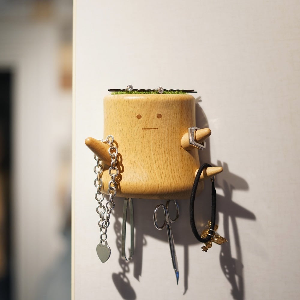 木の妖精 ボーちゃん キーラック キーホルダー 木製 TOSMU | TOSMU