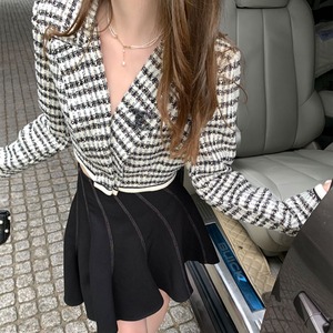 Tweed short jacket　2209202