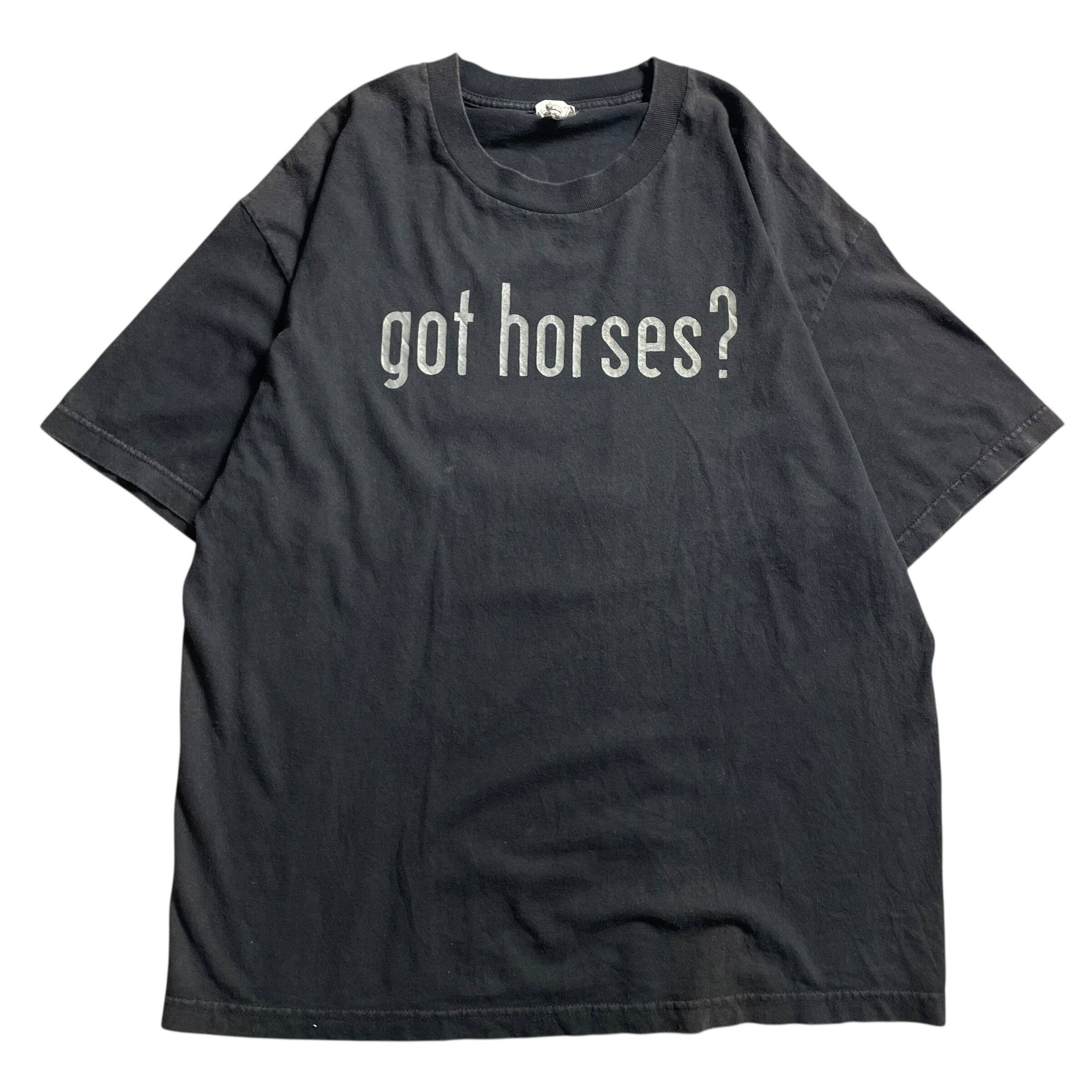 00s got horses?? パロディ vintage Tシャツ