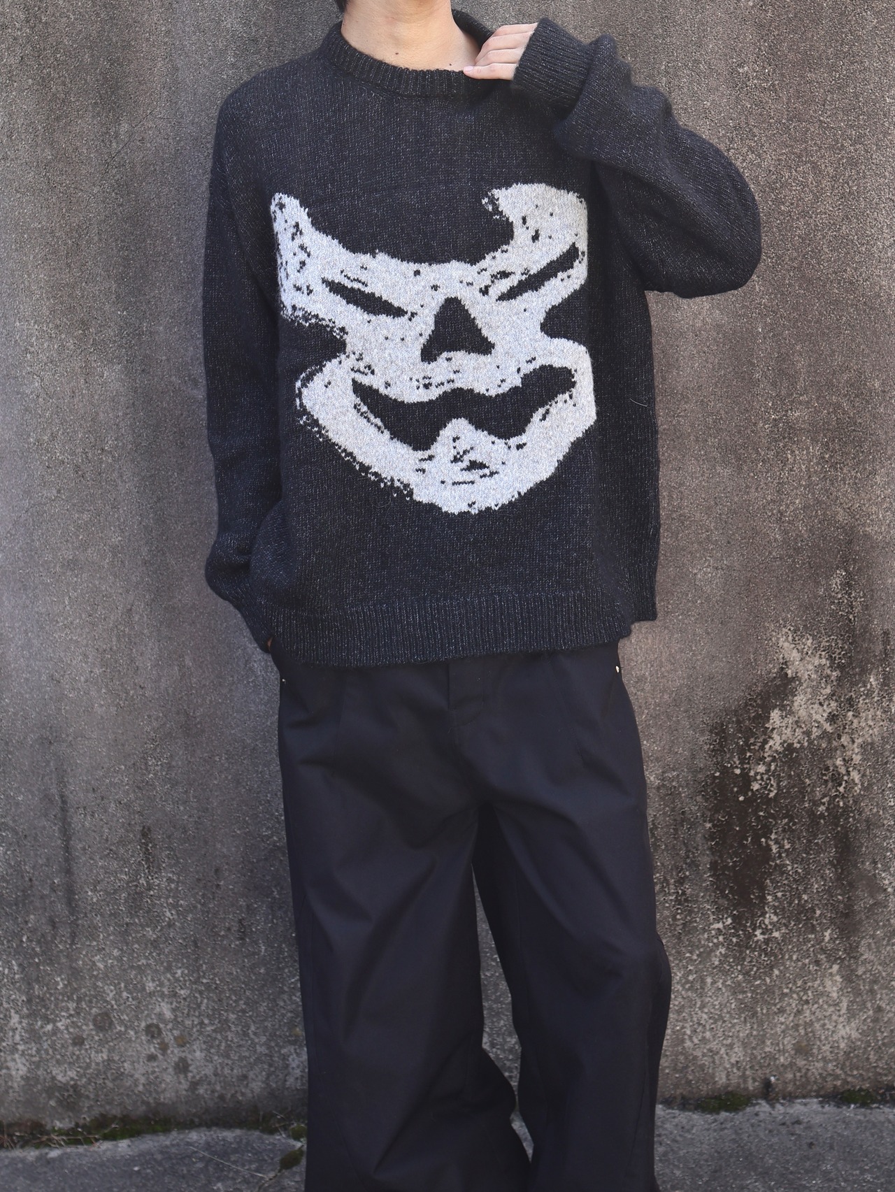 【26aw/ROLDSKOV】dean crewneck black monstro