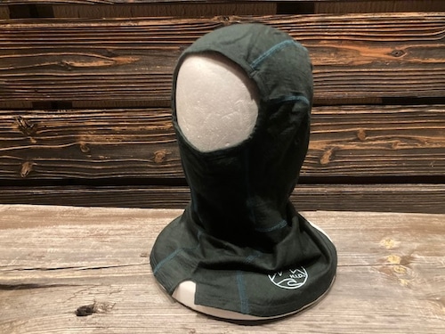 H.I.D Balaclava 　wool inner series　GREEN　Sサイズ