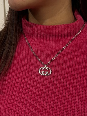 GUCCI / vintage GG necklace.