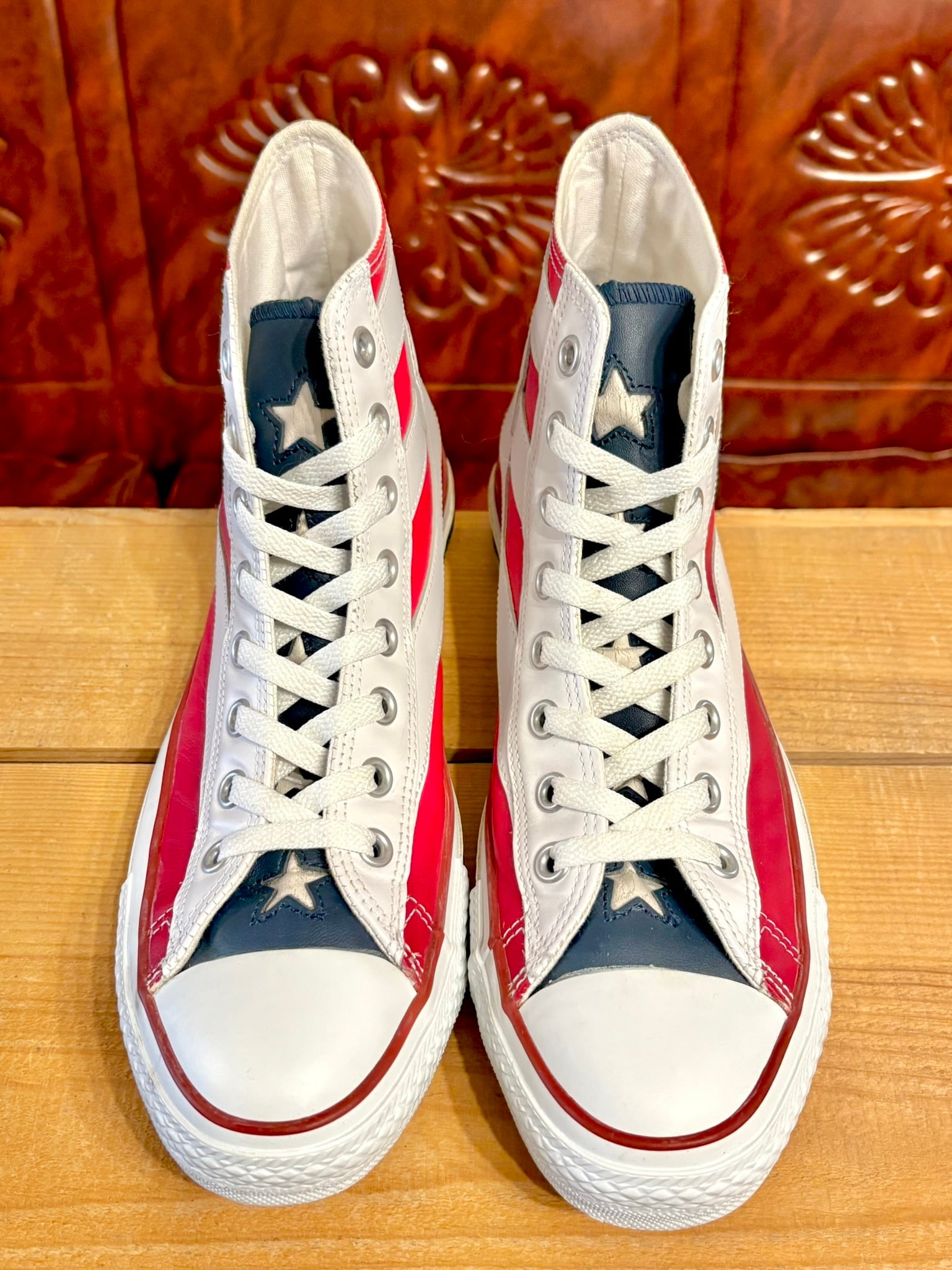 converse（コンバース）ALL STAR LEATHER STARS&BARS TRICO(レザー