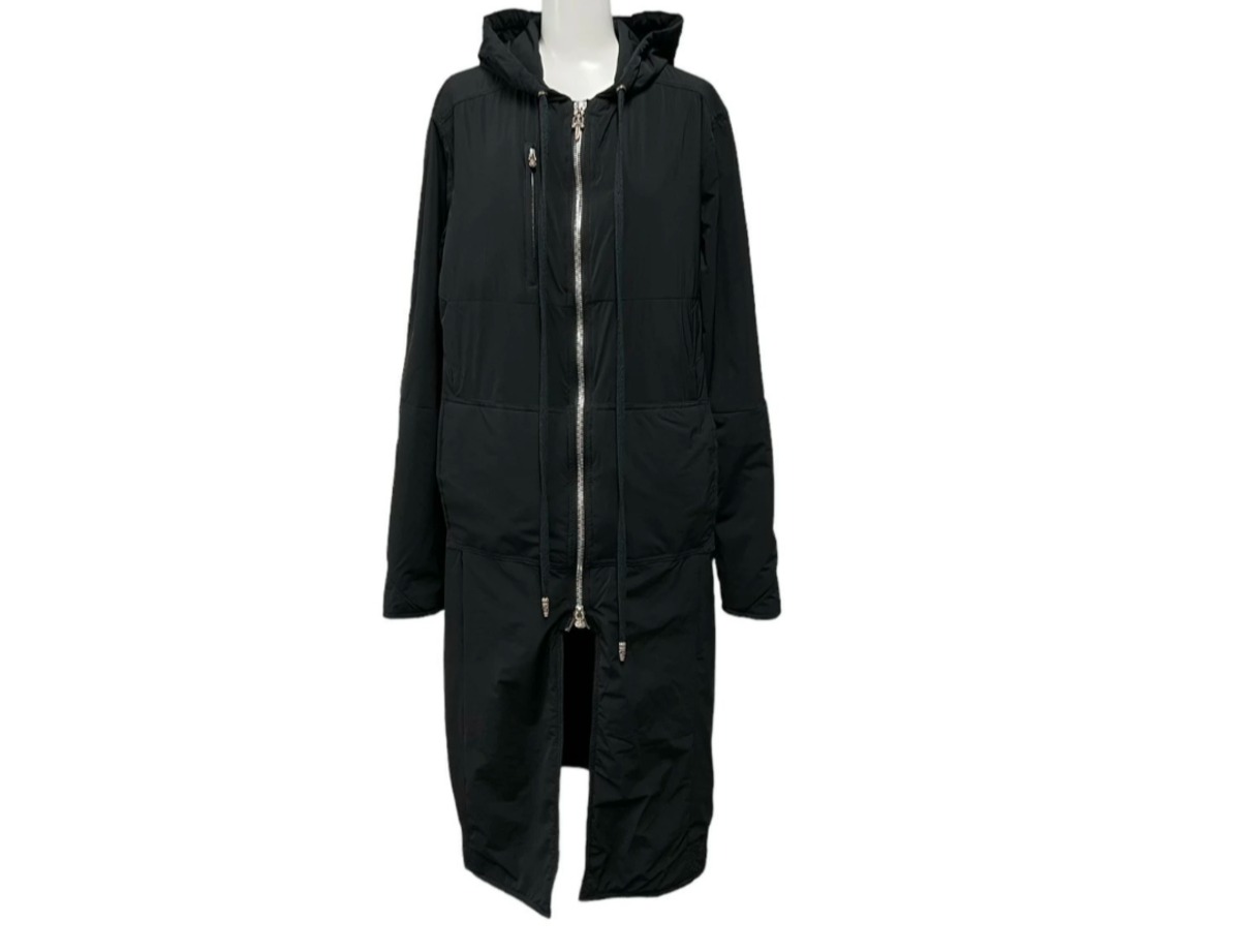 CHROME HEARTS クロムハーツ フーデッドナイロンコート ダガージップ