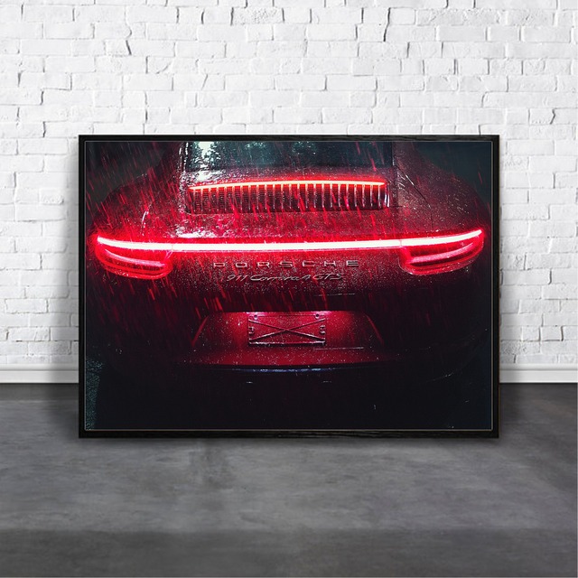 PORSCHE 911 Carrera 4 GTS / 【アートポスター専門店 Aroma of Paris】[AP-000278]