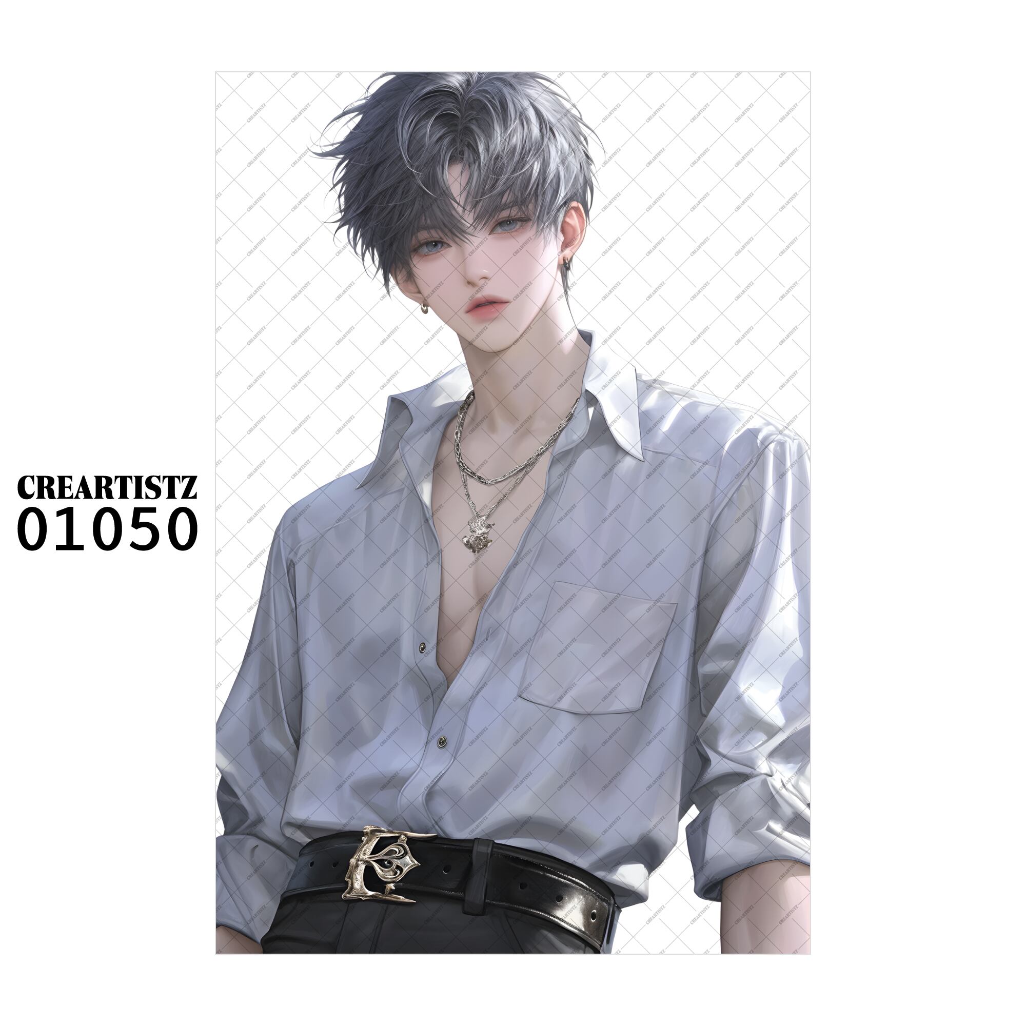 01050 ボーイ クール オリジナル ペーパー/ステッカー 4枚セット CREARTISTZ