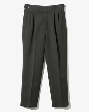 【NEEDLES】SIDE TAB TUCKED TROUSER - DOUBLE CLOTH NEEDLES  SX095