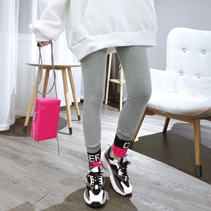 ベルベットレギンス ウィンターハイウェストウェスト 大きめサイズ 冬物 ミックスインファッション96313062907