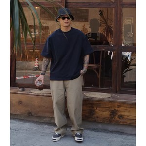 Back logo crew neck T-shirt 0534