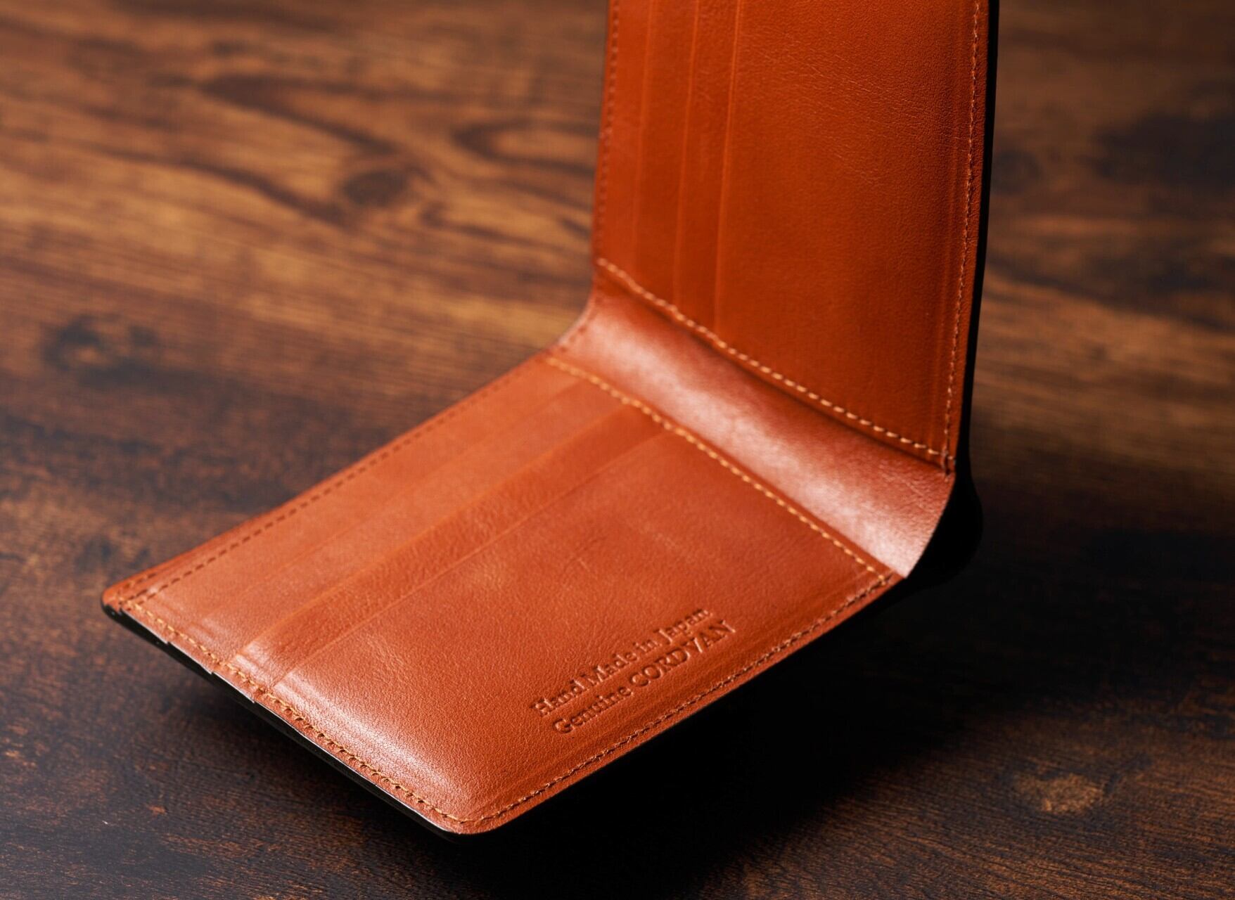 rena xSUNAMURA(スナムラ)コラボ製品・日本製 コードバン新喜皮革x