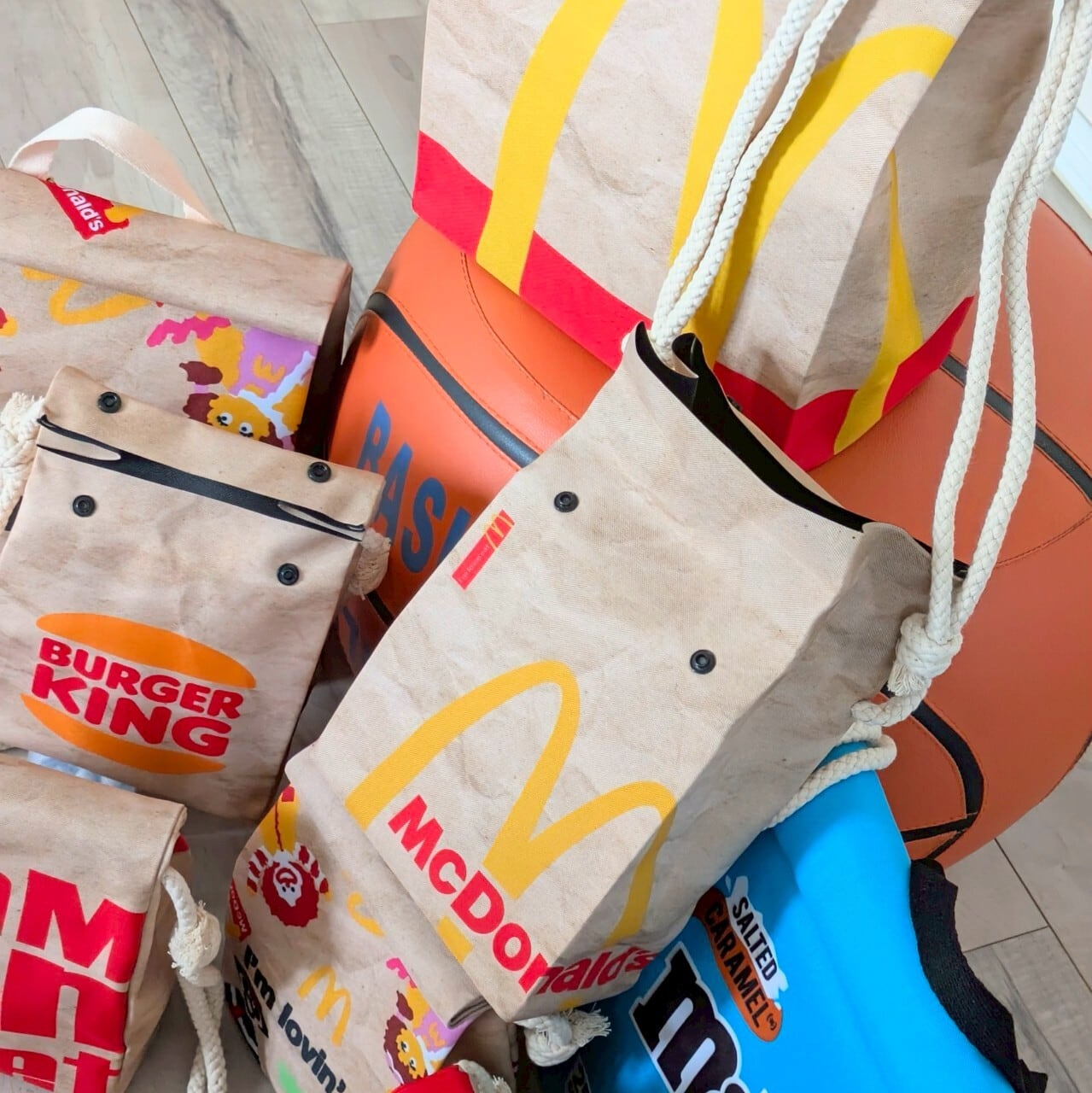 【サブウェイ(SUBWAY)】ロープショルダーバッグ*パッケージ風 / Food Bag 〚アメリカン雑貨 アメトイ〛