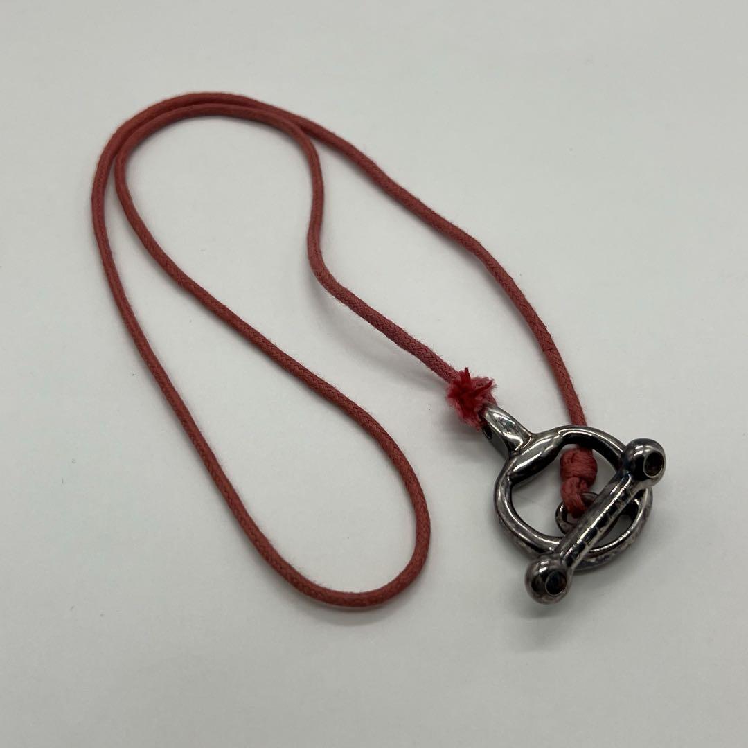 セリーヌ CELINE ホースビットモチーフ ネックレス SV925 希少