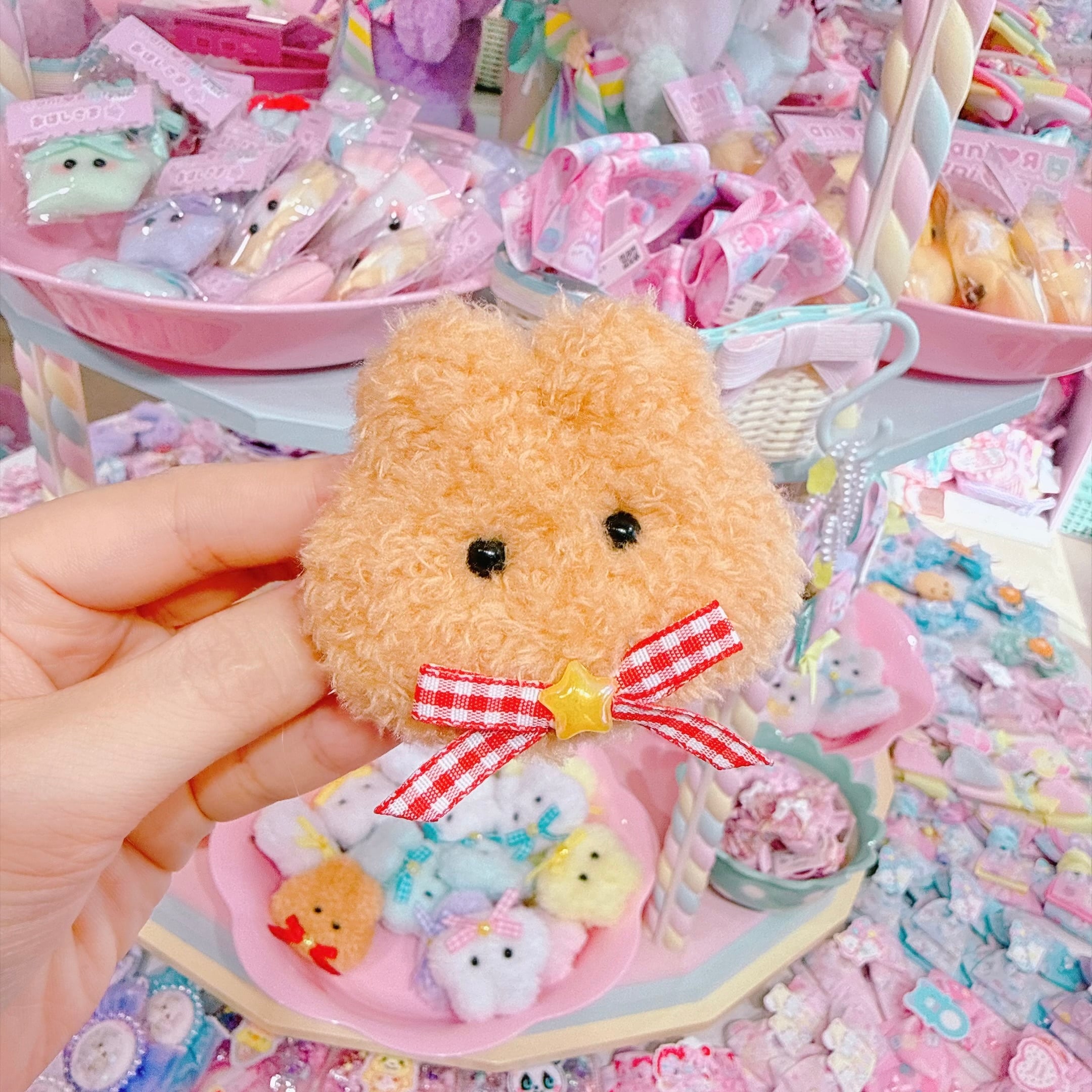 【あにあーる】ぬいぐるみ2wayピン（ノーマルBRチェック）