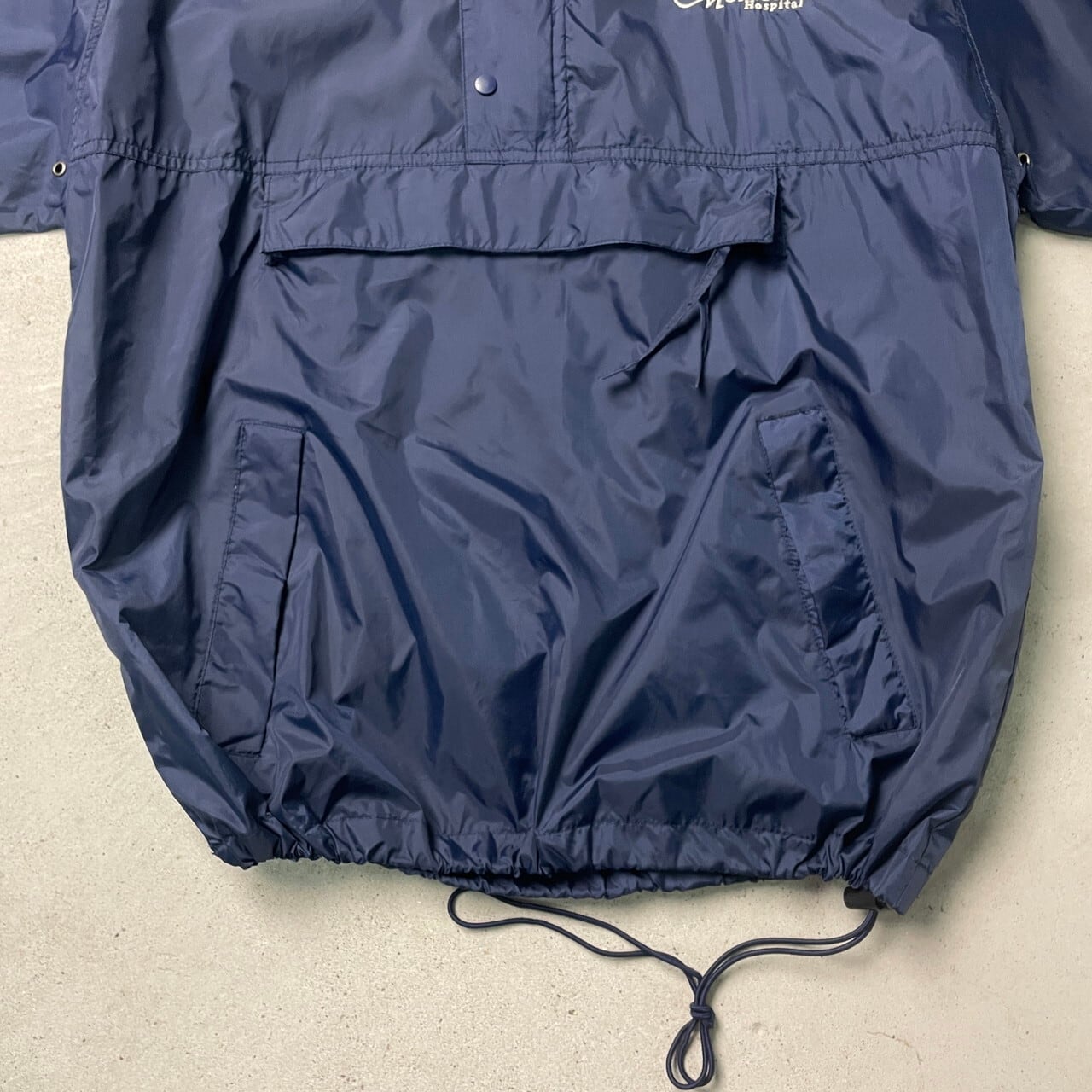 TRI MOUNTAIN ナイロンアノラックパーカー 企業ロゴ刺繍 パッカブル