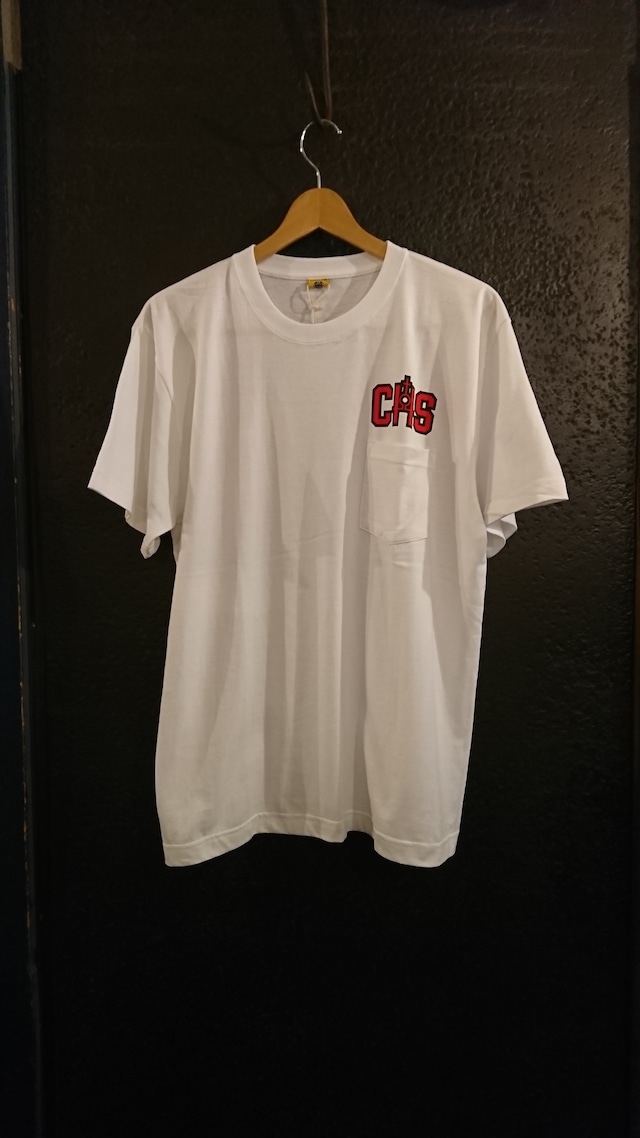 CHOLOS POCKET TEE White Color