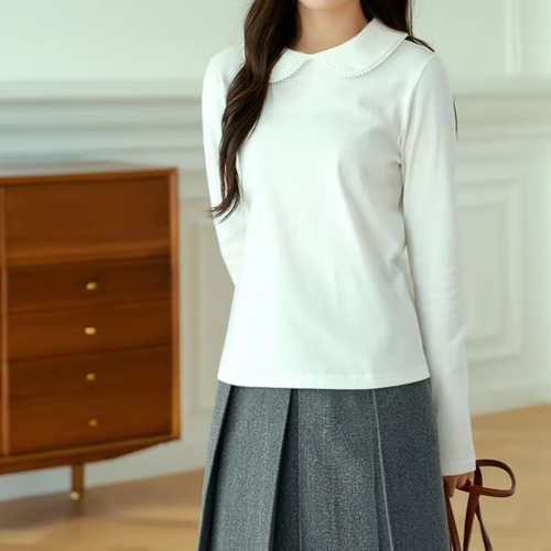 丸襟インナートップス ・10421