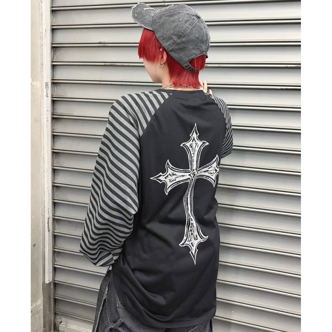 FOMARE大陸×CREWAND XL ロンT白【レア】 8/28新着】クロスラグランロンT | VOLCAN&APHRODITE 公式通販