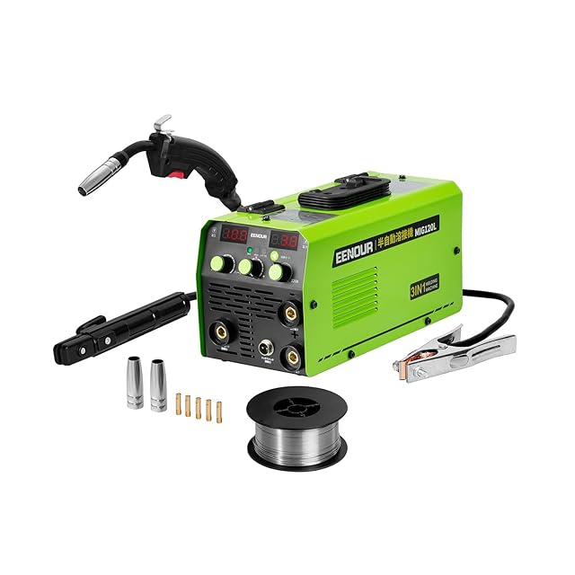アーク溶接機 100V 200A ノンガスMIG アーク溶接 1台3役
