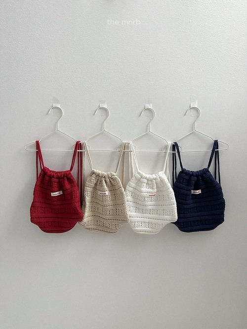minirobe［取寄］crochet knit bag 26autumn