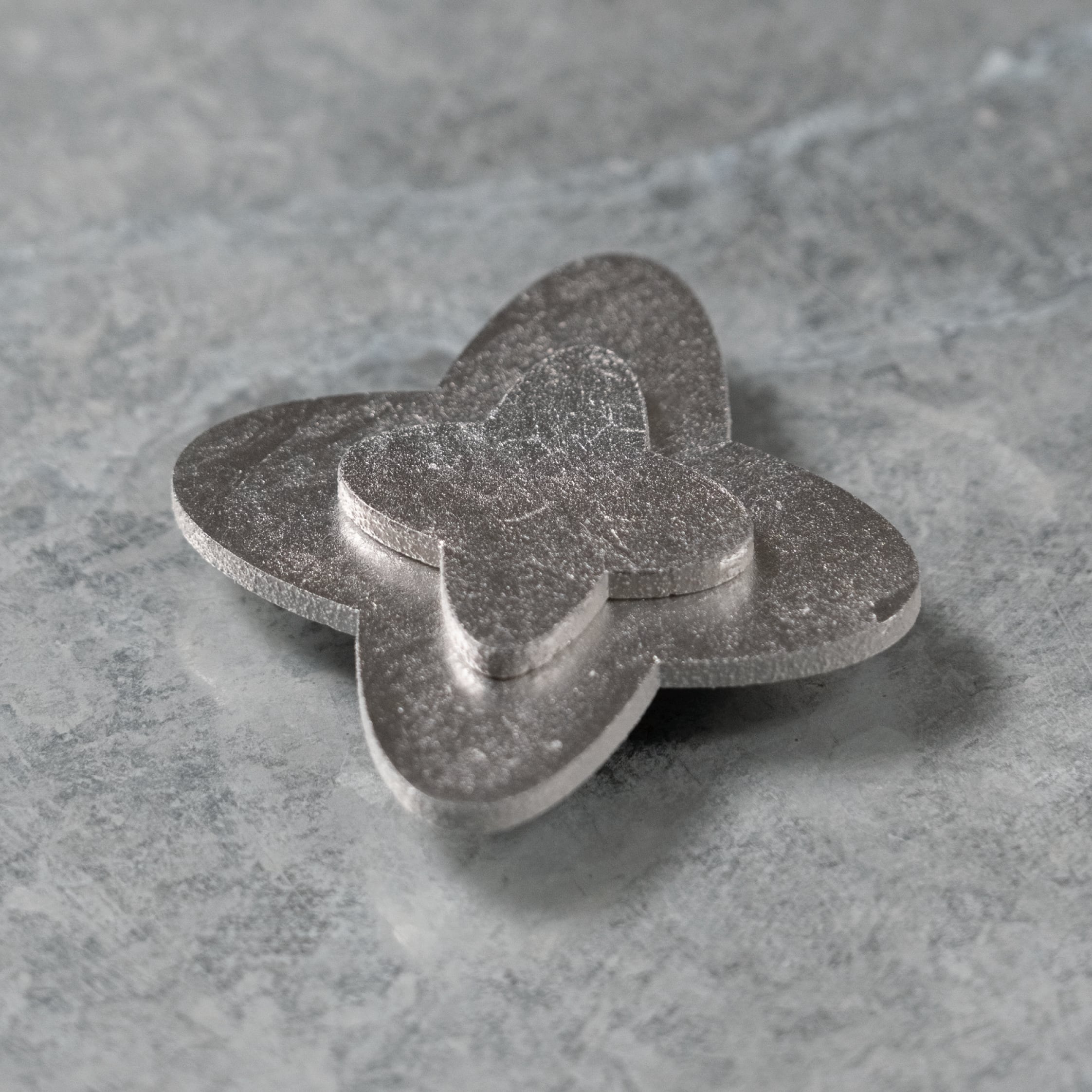 Framing Brooch. Ⅱ “ Double ” 銀箔 | GAKUSOU