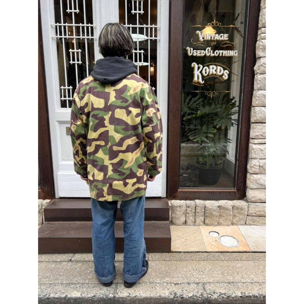 60s CZECH SLOVAKIA MILITARY SALAMANDAR CAMO COAT Size 1B (L程)