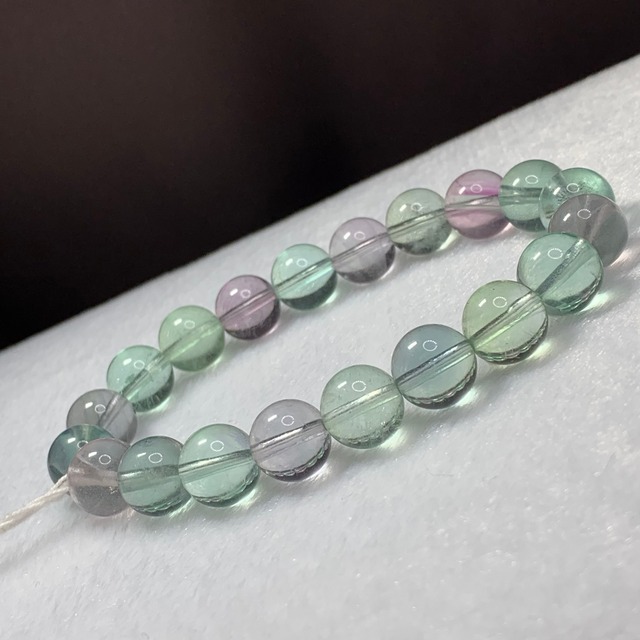 f117.うる艶♪超透明フローライトブレスレット