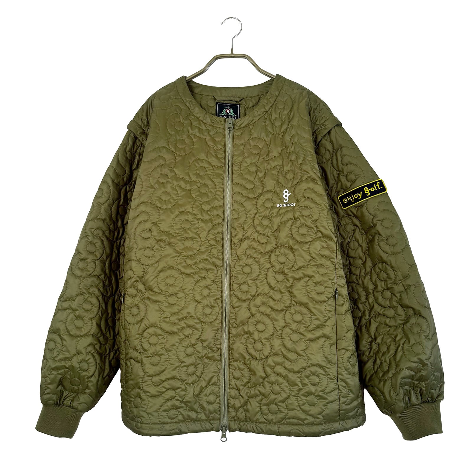 8G QUILTING JACKET -KHAKI- | 8G SHOOT WEBSTORE