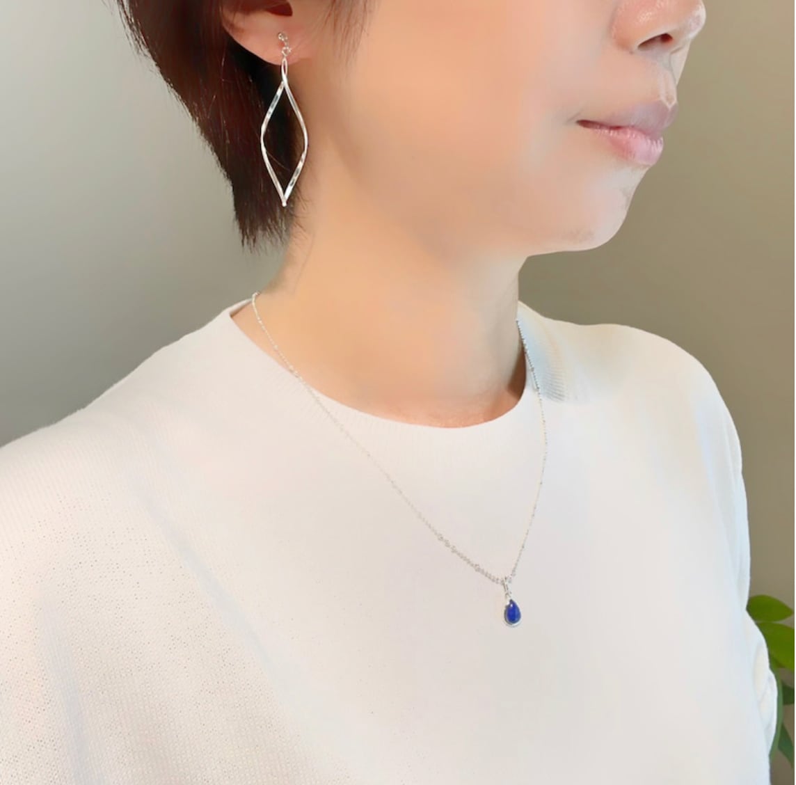 ラピスラズリ シンプル ドロップ プチ ネックレス | 【公式通販】鎌倉