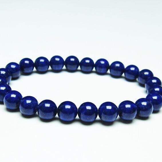 ラピスラズリ ブレスレット 8mm 一点物 おまかせ便 111-31124