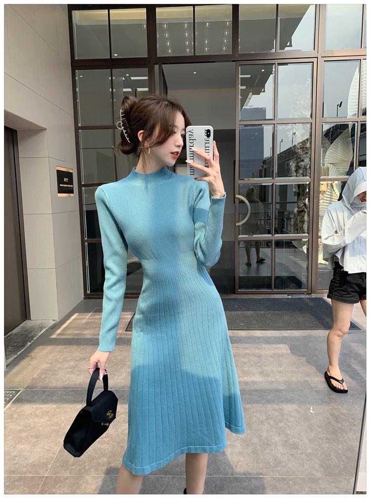 dress】ニットワンピース M20729 | nanastyle