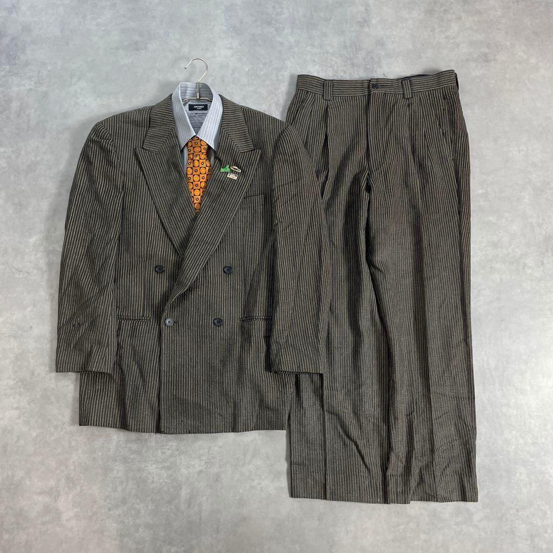 90s vintage スーツ ダブル セットアップ ピンズ vol.13