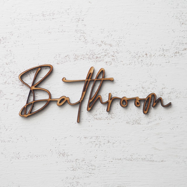 Nordic Script / Bathroom