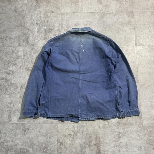 60s barbe bleue コットンツイル フレンチワークジャケット 詳細写真17