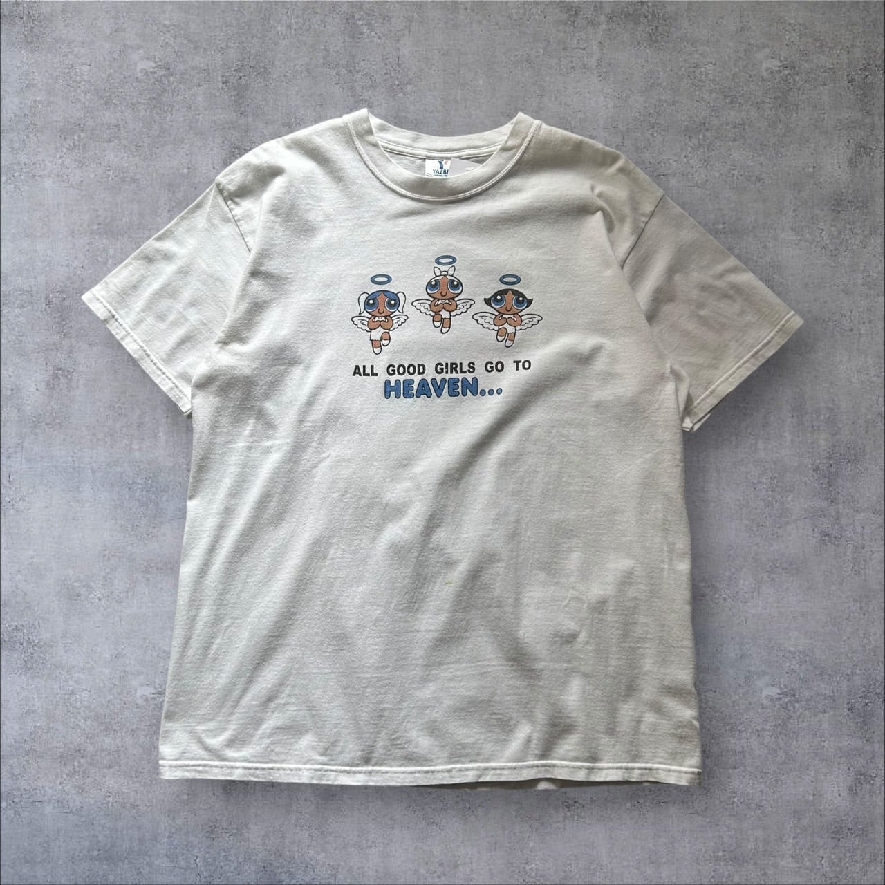 2000s The Powerpuff Girls"BAD GIRLS GO TO CANCUN" T-shirt【高円寺店】