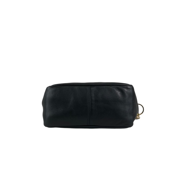 Christian Dior クリスチャン ディオール ショルダーバッグ ブラック ロゴ チャーム レザー vintage ヴィンテージ オールド ssswaj