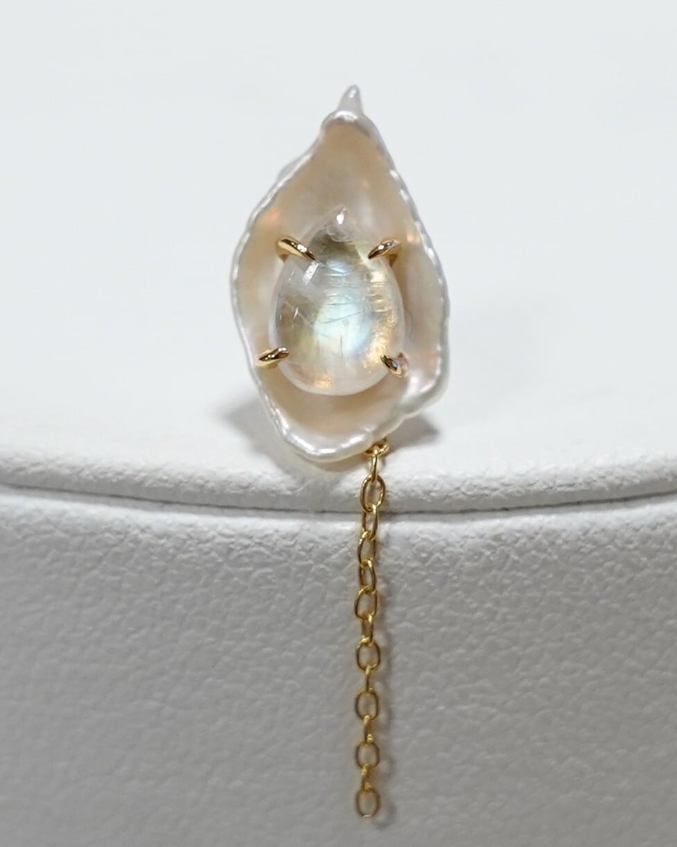 (SV)Thalatta pierced(Blue Moonstone)