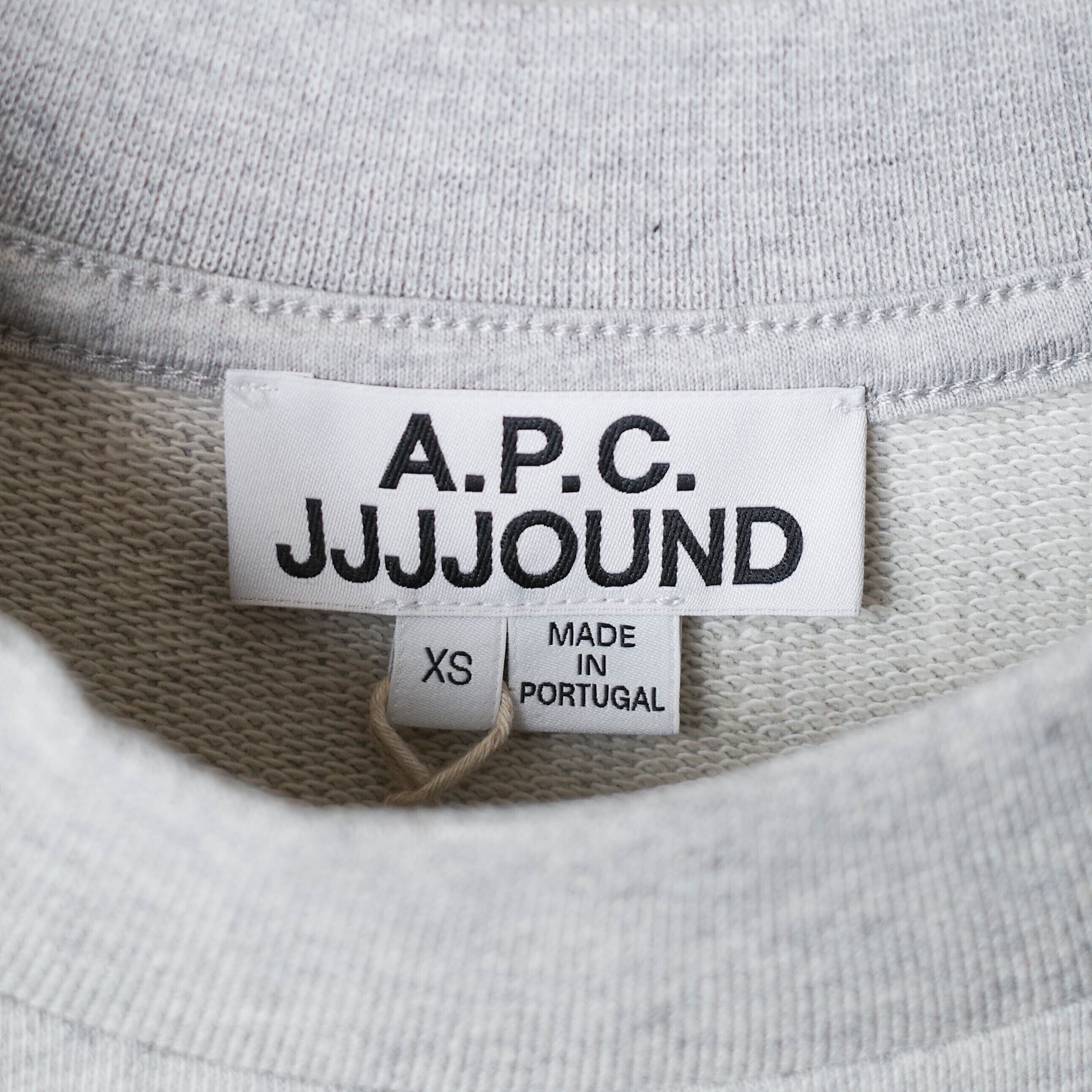 [NEW] A.P.C.×JJJJound / SWEAT JUSTIN COEAS-H27566 GRAY