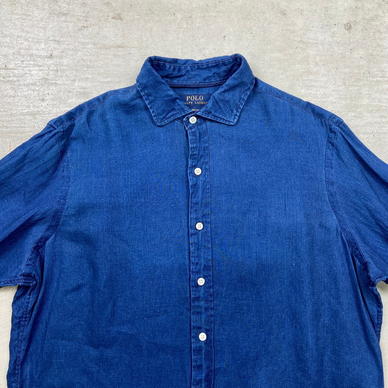 Polo Ralph Lauren ポロ ラルフローレン 長袖シャツ INDIGO LINEN 