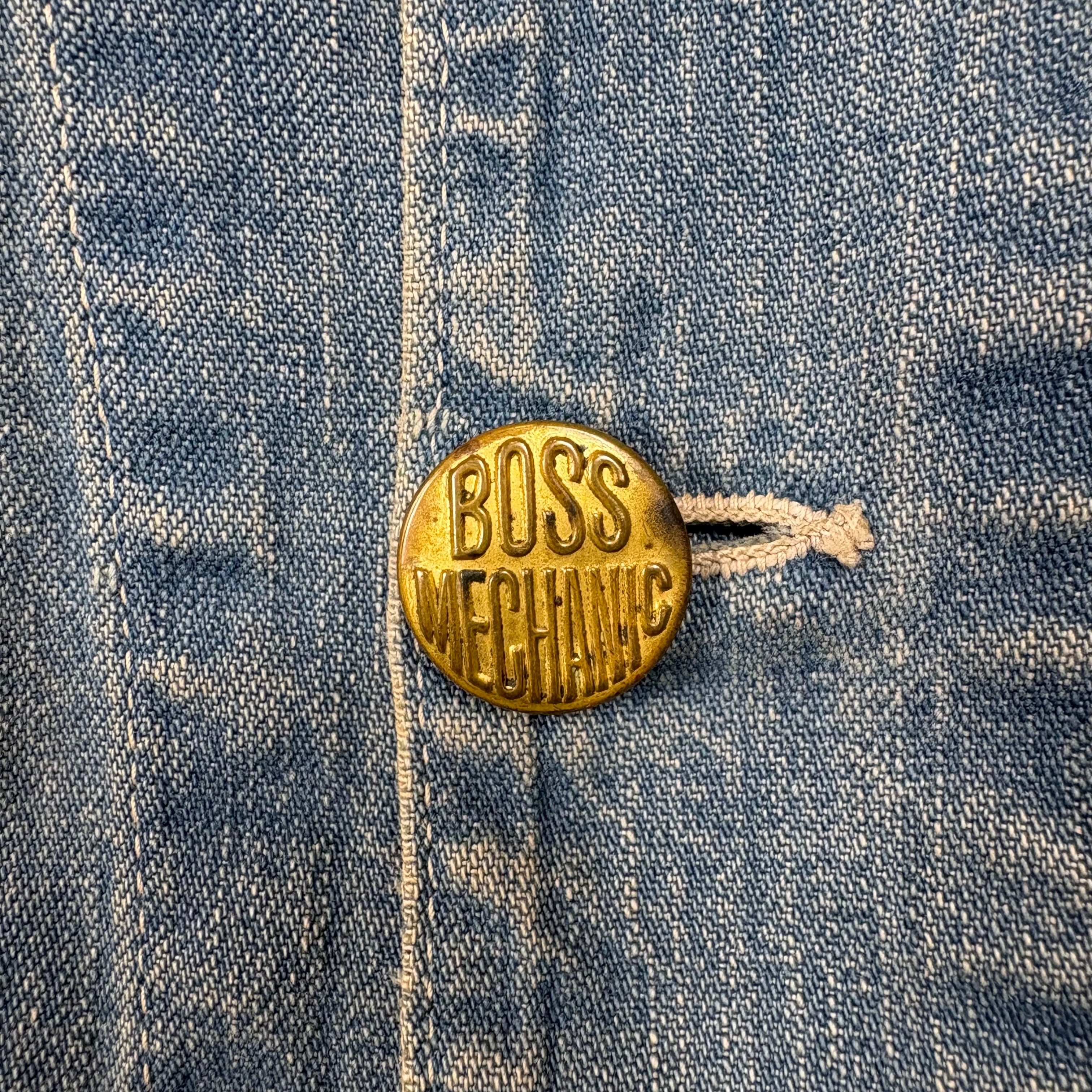 SPECIAL 30s THE BOSS チェンジボタン デニム カバーオール サイズ 40