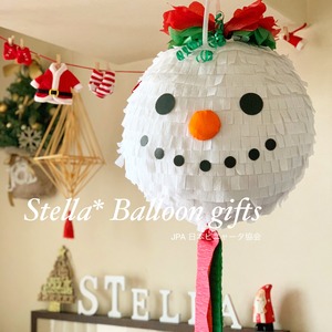 【Stella* style】Happy Snowman piñata