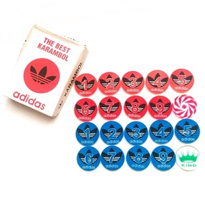 カロム 駒20個 キャロム 【アディダス】彦根 Newカロム45 インドネシア【バリ島直輸入】 