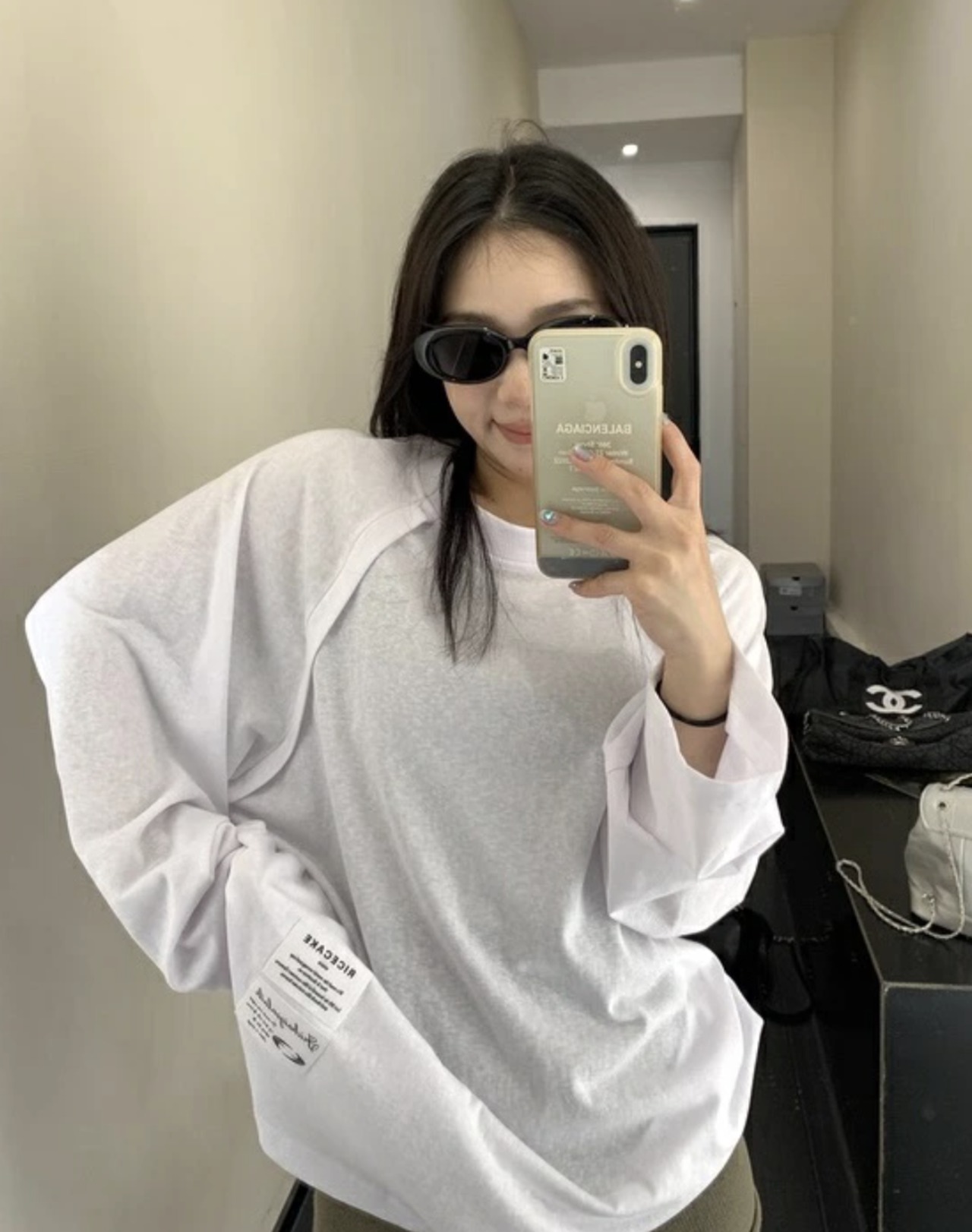 OISIS031 薄手ロングTシャツ