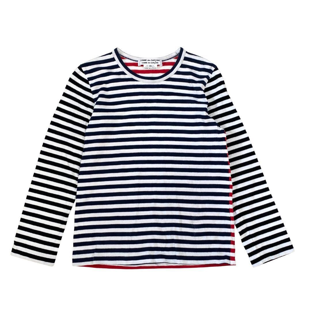 COMME des GARCONS ボーダー長袖カットソー XS COMME des GARCONS COMME des GARCONS コムコム コムデギャルソン 長袖