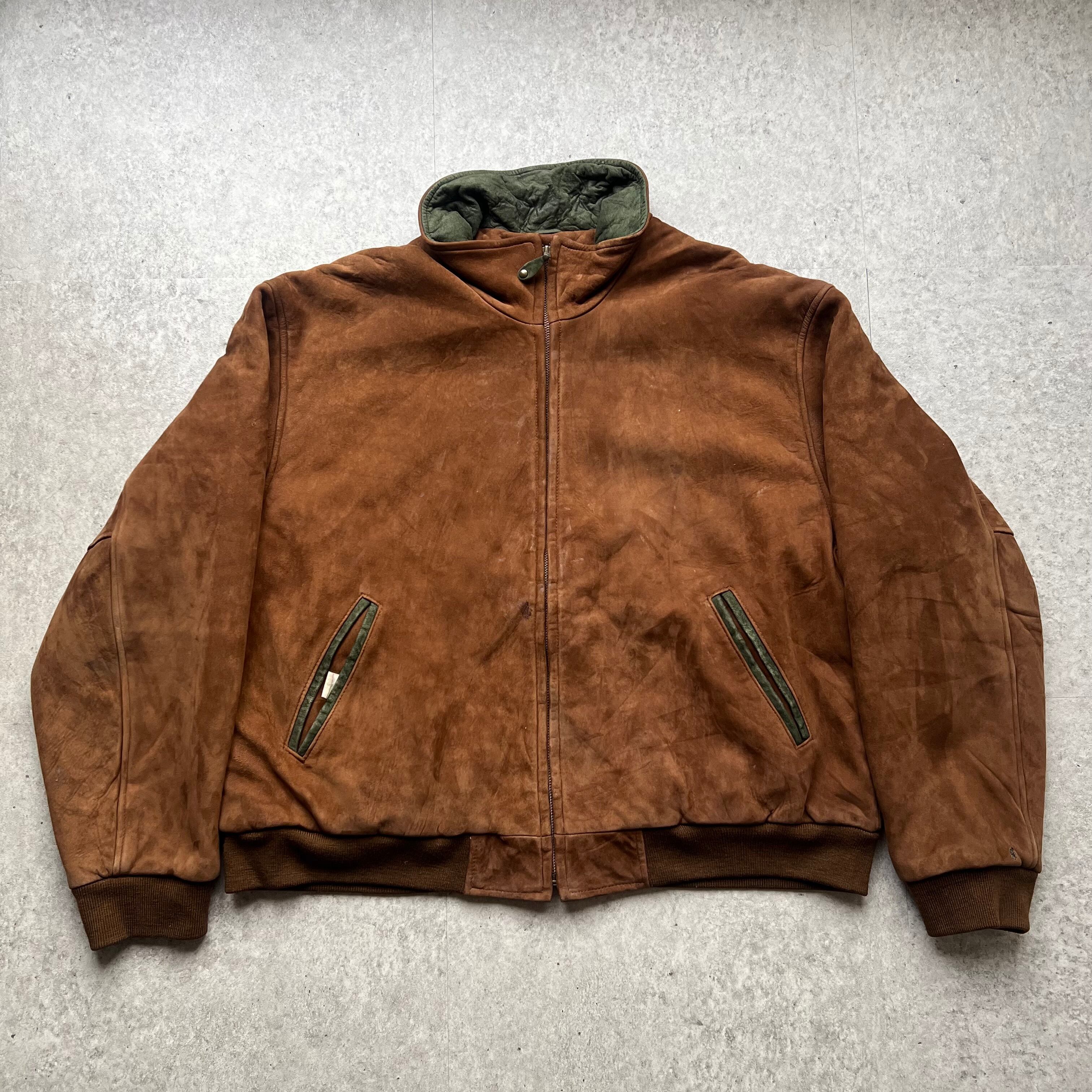 50s Japan Souvenir Jacket 50年代 スカジャン 別珍 ベロア 赤 鷹 虎 L