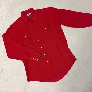 PRENTISS WESTERN CORDS SHIRT RED USA