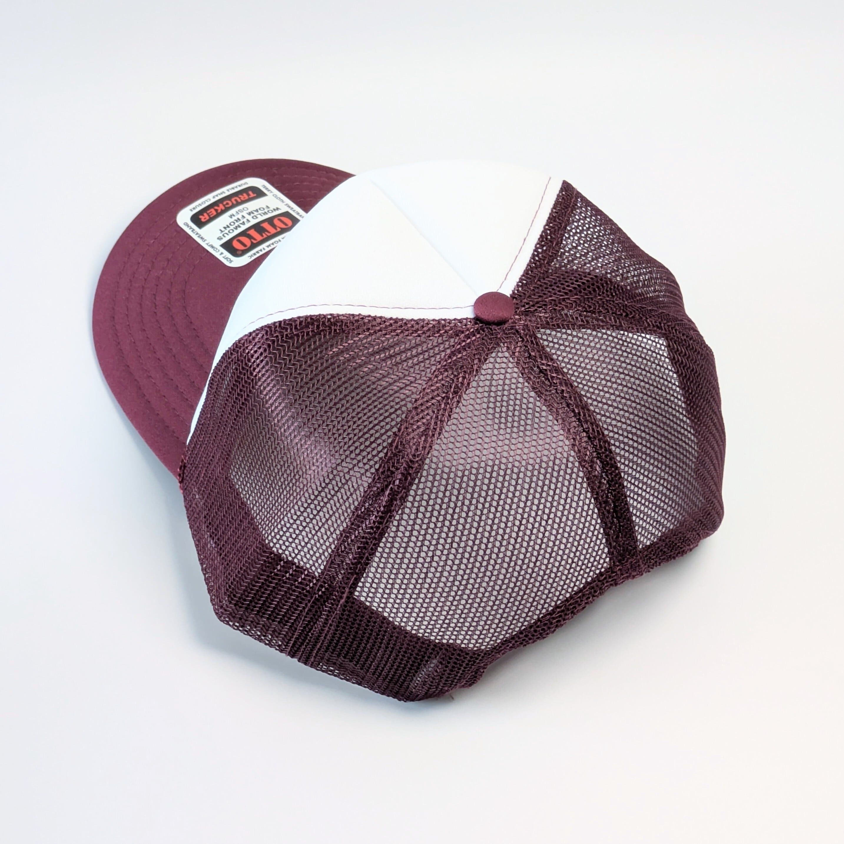 ♧【 OTTO CAP オットーキャップ 】 『 Dr. Pepper ドクター・ペッパー 』 トラッカーキャップ/ メッシュキャップ / burgundy バーガンディ 〚アメリカン雑貨 アメトイ〛