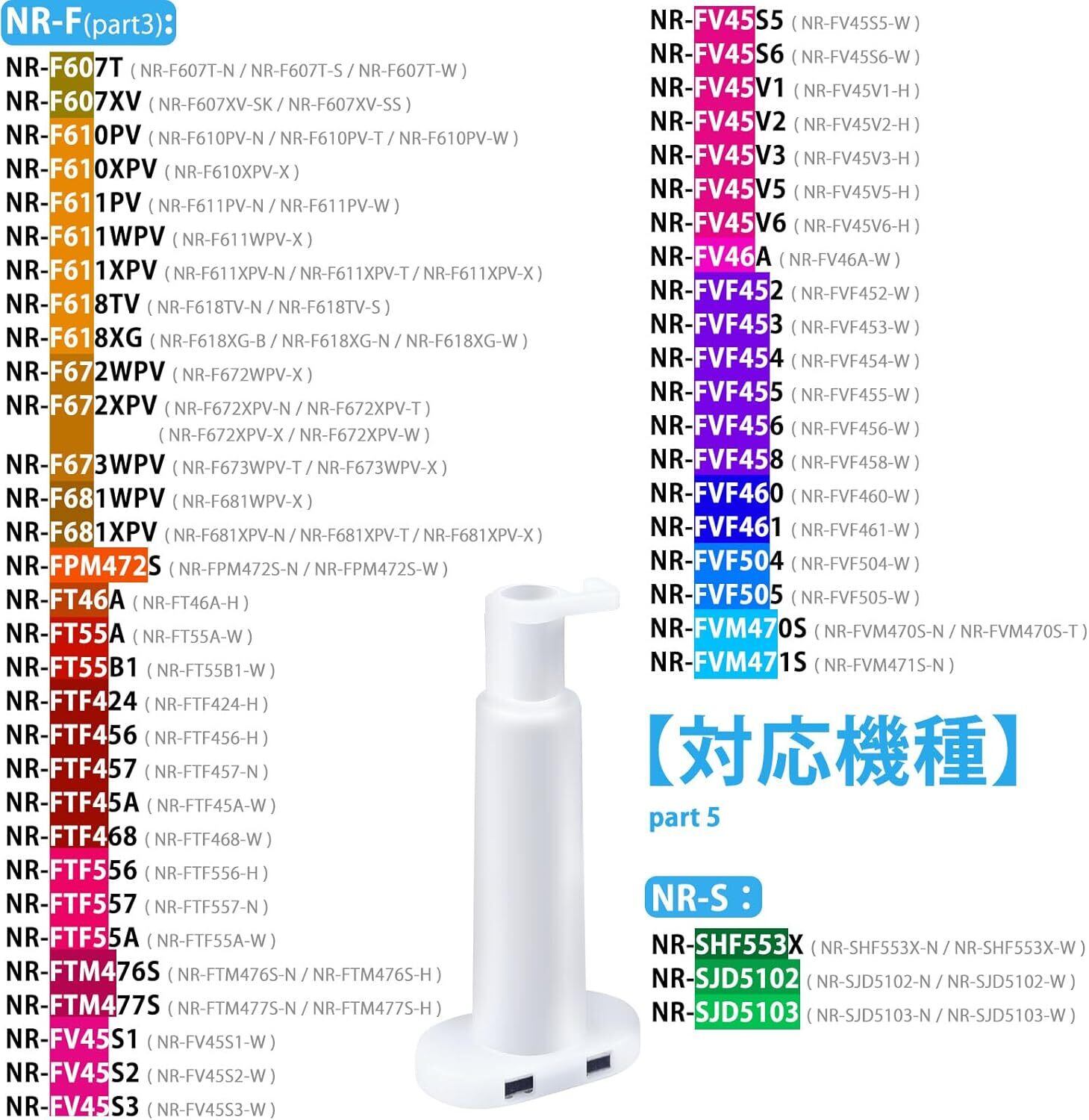 CNRMJ-108850 パナソニック互換 浄水フィルター 冷蔵庫 2個入り