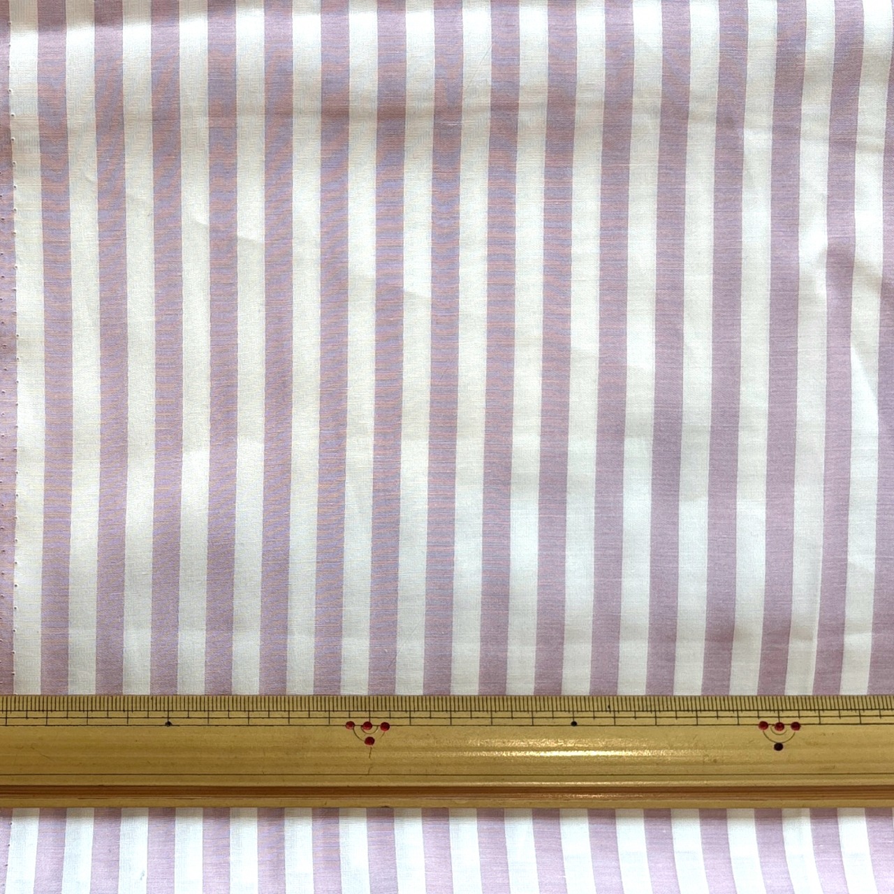 TB358◆3m◆M◆綿ポリエステル混ローン生地◆ストライプ