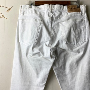 POLO by RALPH LAUREN white denim pants